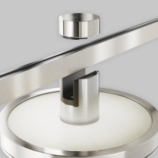 Трековый светильник Plato Flarity 4000K 7Вт 120°, TR152-1-7W4K-PT