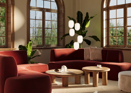 Подвесной светильник Sharlot, FR1012PL-05BS