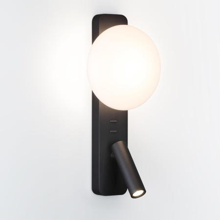 7048/5WL HIGHTECH ODL25 409 металл/акрил черный Настенный светильник IP20 LED 1*5W CRI > 90 ALBERGO
