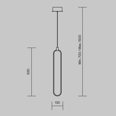 Подвесной светильник MOD017PL-L13G, MOD017PL-L13G