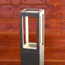 Уличный светодиодный светильник Elektrostandard Frame 1529 Techno Led серый 4690389172373
