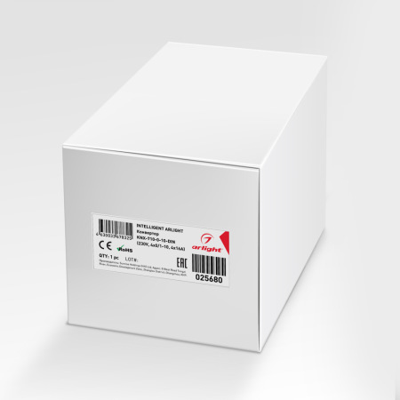 INTELLIGENT ARLIGHT Конвертер KNX-710-0-10-DIN (230V, 4x0/1-10, 4x16A) (INTELLIGENT ARLIGHT, Пластик)
