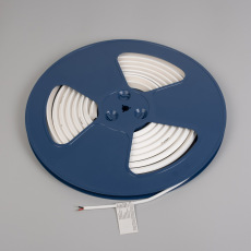 Лента герметичная MOONLIGHT-3D-T-X544-10x10mm 24V Warm3000 (8 W/m, IP67, 5m, wire x1) (Arlight, Вывод боковой, 5 лет)