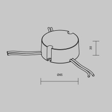 Источник тока DALI NFC DT6 300-850mA +PUSH DIM, 721031