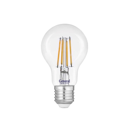 Светодиодная лампа GLDEN-A60S-10-230-E27-2700 1/10/50