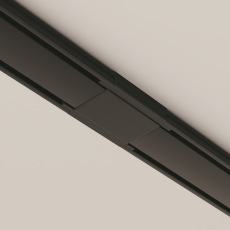 Коннектор питания прямой Radity черный, TRA084C-11B