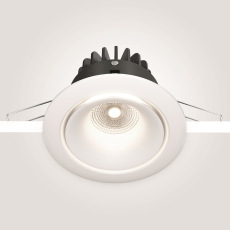 Встраиваемый светильник Yin 4000K 1x12Вт 60° Dim Triac DL031-L12W4K-D-W