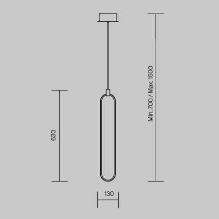 Подвесной светильник MOD017PL-L13G, MOD017PL-L13N