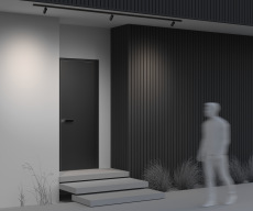 Уличный трековый светильник Focus Led Exility IP 4000К 8Вт 36° черный, O-TR02-1-S-8WB4K