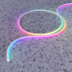 Гибкий неон 1313 24В 14,4Вт/м RGB IP67 5м