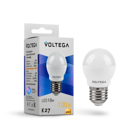 Светодиодная лампа Simple Globe 10W 3000K E27 180°