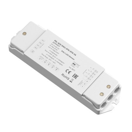 Диммер DALI DT6-DT8 четырёхканальный 12-48VDC RGBW, 721003