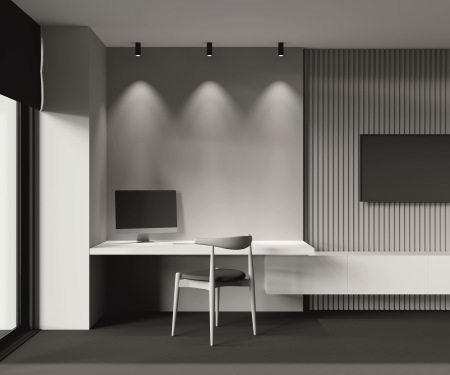 Потолочный светильник FOCUS LED 4000K 1x12Вт 50° C056CL-L12B4K-W-B