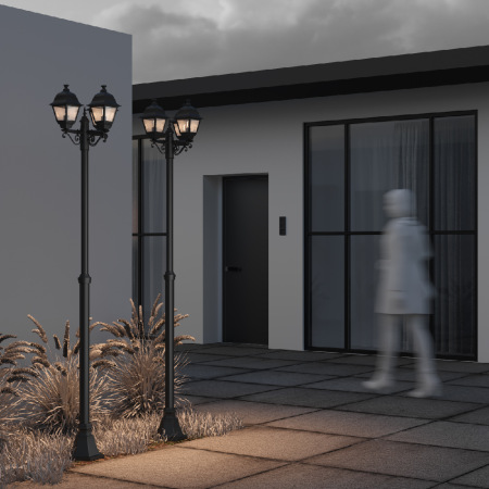 Садово-парковый светильник Abbey Road O003FL-03B