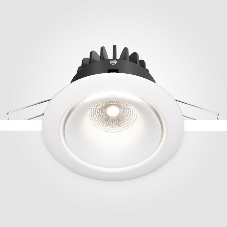 Встраиваемый светильник Yin 4000K 1x12Вт 60° DL031-L12W4K-W