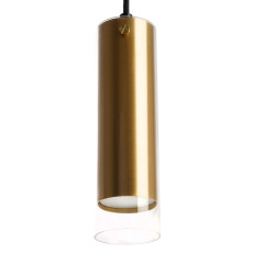 Светильник потолочный Feron ML1898 Barrel LUMINA levitation на подвесе MR16 35W 230V, золото, черный, 55*200