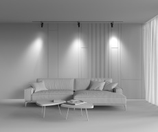 Трековый светильник Elti Exility 4000K 12Вт 36°, TR005-2-12W4K-B