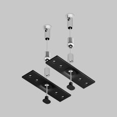 Подвес тросовый 2шт Exility черный TRA034SW-2B