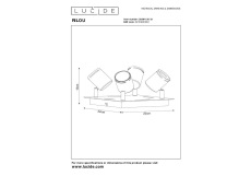 Светодиодный спот Lucide Rilou 26994/20/31