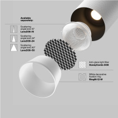 Трековый светильник Artisan Exility 3000K 12Вт 36°, TR097-2-12W3K-M-BW