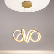 Подвесной светильник Curve 2600-3500К 52Вт, MOD241PL-L60BSK