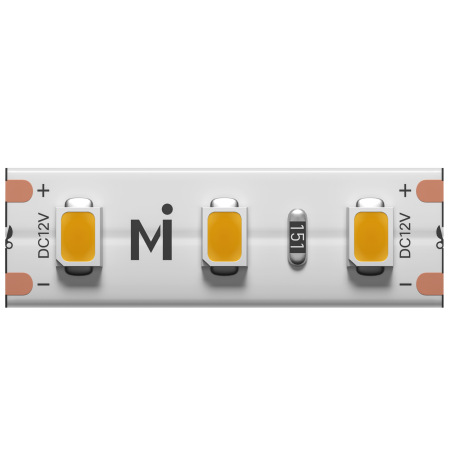 Светодиодная лента 12В 2835 9,6Вт/м 3000К 5м IP 20 201031