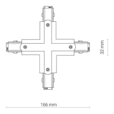 Коннектор X-образный Nowodvorski Ctls Power 8702