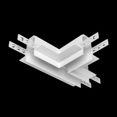 Коннектор Т-образный Exility встраиваемый под ГКЛ 12,5мм, белый, TRA034CT-42.12W