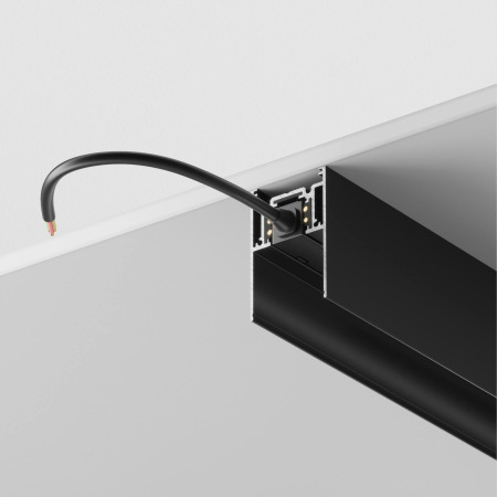 Шинопровод 1м Gravity накладной/подвесной черный TRX010-411B