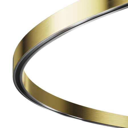 Шинопровод круглый 800мм Flarity латунь, TRX154-R-D800-BS