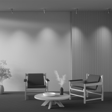 Встраиваемый светильник Focus T 4000K 7Вт 36°, C140RS-L200-7W4K-BBS