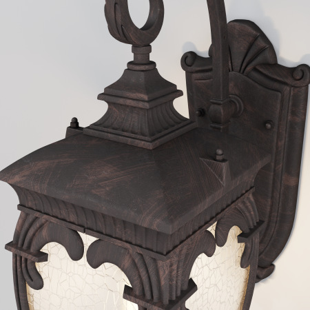 Настенный светильник (бра) Fleur E27х1 60Вт IP 44, O414WL-01BZ