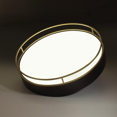 7723/65L AVRA LED SN 32 Светильник металл/пластик/белый/черный/золотой LED 65Вт 3000-6000K D450 IP20 пульт ДУ LOFTY