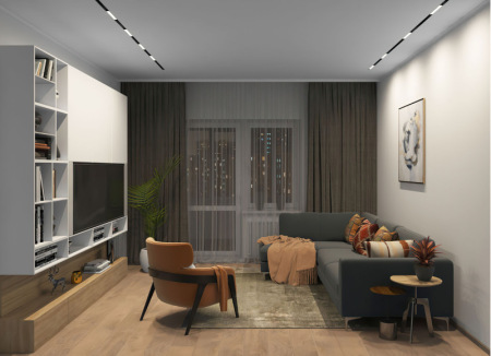 Трековый светильник Denkirs DK8003-BK