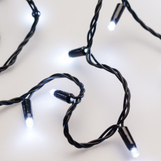 Светодиодная гирлянда ARD-STRING-PRO-10000-BLACK-100LED-STD WHITE (230V, 7W) (Ardecoled, IP65)