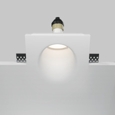 Встраиваемый светильник Gyps Modern GU10 1x12Вт, DL001-WW-01-W