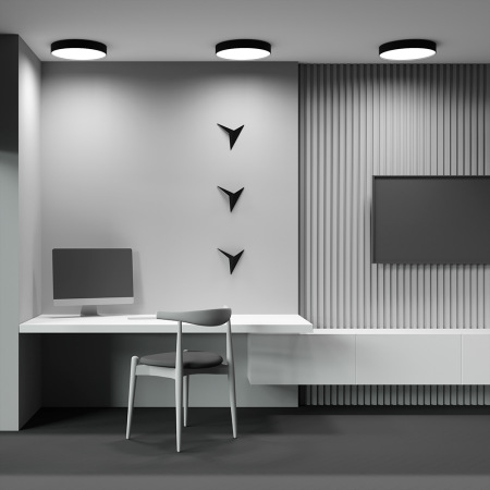 Потолочный светильник Zon 3000K 45W 120°, C032CL-45W3K-RD-B