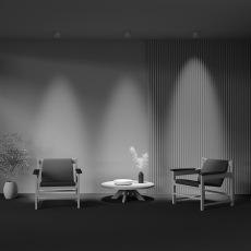 Потолочный светильник Lens 15Вт 4000К 70°, C217CL-15W4K-W