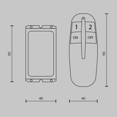 Пульт для управления освещением Technical MRC002B