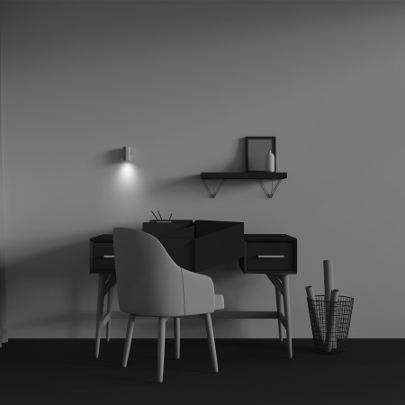 Настенный светильник (бра) Calipso GU10x01 10Вт IP20, C106WL-01-GU10-BS