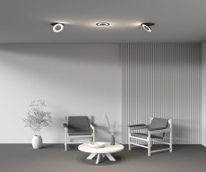 Встраиваемый светильник Vector 4000K 12Вт 110°, DL102-12W4K-B