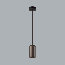 5060/1D PENDANT ODL24 449 коричн./черный/металл Подвес GU10 LED 4W COCOON