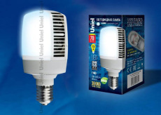 Лампа светодиодная Uniel E40 70W 6500K матовая LED-M105-70W/DW/E40/FR ALV02WH UL-00001812