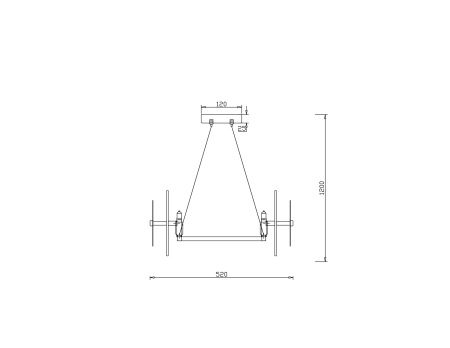Подвесной светильник Libra FR5172PL-06BS