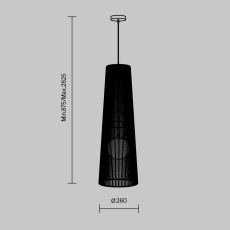 Подвесной светильник Cottage, FR5405PL-01GN1