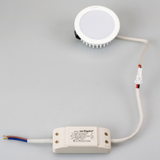 Светодиодный светильник LTM-R70WH-Frost 4.5W Warm White 110deg (Arlight, IP40 Металл, 3 года)