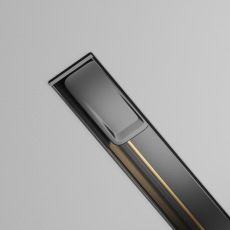 Ввод питания(0,5м) Radity для встраиваемого монтажа черный TRA084B-12B-50