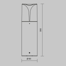 Ландшафтный светильник Piccadilly O017FL-01B