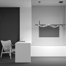 Подвесной светильник Tau 3000K 42Вт MOD166PL-L30GB3K