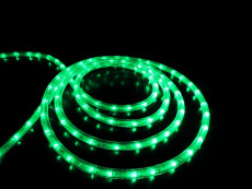 Дюралайт LED-XD-3W-100M-240V зеленый,13мм, (4м)